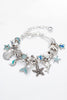 Load image into Gallery viewer, Blue Ocean-serien Dolphin Starfish Anheng Beaded armbånd