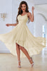 Load image into Gallery viewer, Gul A Line Spaghetti stropper High Low Party Dress
