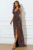 Load image into Gallery viewer, Leopard Print Mermaid Prom kjole med Slit