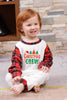Load image into Gallery viewer, Familie Red Plaid Merry Christmas pyjamas sett