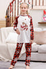 Load image into Gallery viewer, Red Plaid matchende familiejulepyjamas med snøfnugg