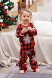 Familiematchende julepyjamas med Red Plaid