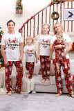 Familiematchende julepyjamas med Red Plaid