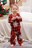 Familiematchende julepyjamas med Red Plaid