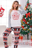 Load image into Gallery viewer, Trykk grå lange ermer som matcher familiens julepyjamas
