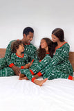 Christmas Family Matching pyjamas Set Grey mønster pyjamas