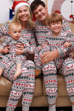 Matching pyjamas Set Grey mønster Christmas Family Pyjamas