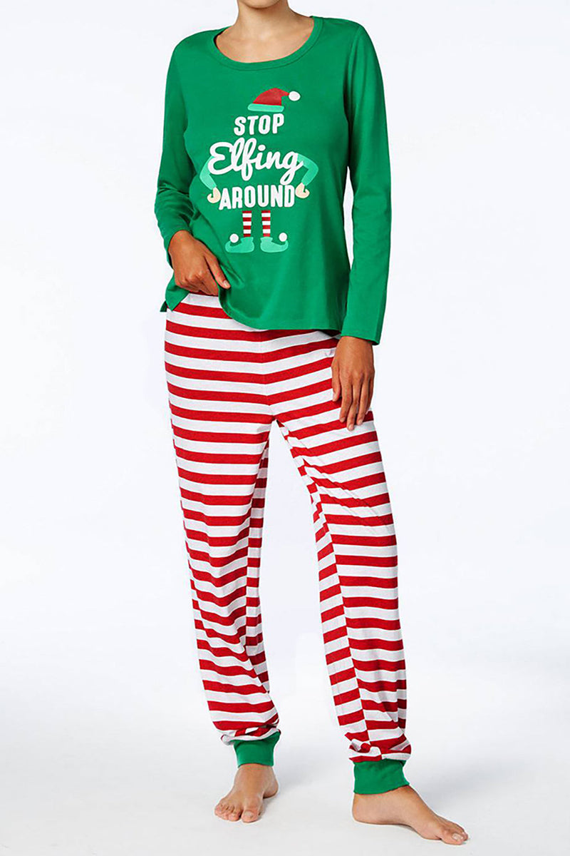Load image into Gallery viewer, Christmas Green Clown Family Matching 2 stk pyjamas