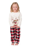 Christmas White Deer Family Matchende pyjamassett