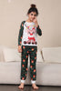 Load image into Gallery viewer, Mørkegrønn hjort Christmas Familie pyjamas sett