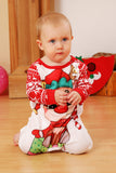 Red Deer Print Christmas Familie Matchende pyjamas Set