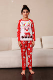 Red Deer Print Familie Christmas pyjamas