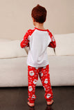 Red Deer Print Familie Christmas pyjamas