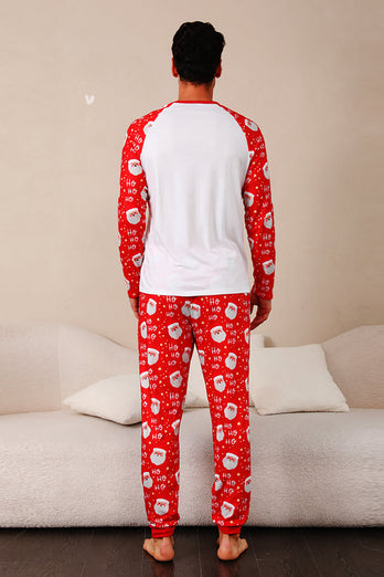 Red Deer Print Familie Christmas pyjamas