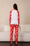 Red Deer Print Familie Christmas pyjamas