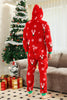 Load image into Gallery viewer, Rød flanell snøfnugg Christmas Family Pyjamas