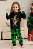 Familie Christmas Wine Lover Dinosaur Print pyjamas Set