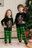 Familie Christmas Wine Lover Dinosaur Print pyjamas Set