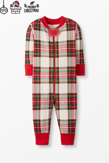 Christmas Family Matching pyjamas Set Red Plaid pyjamas