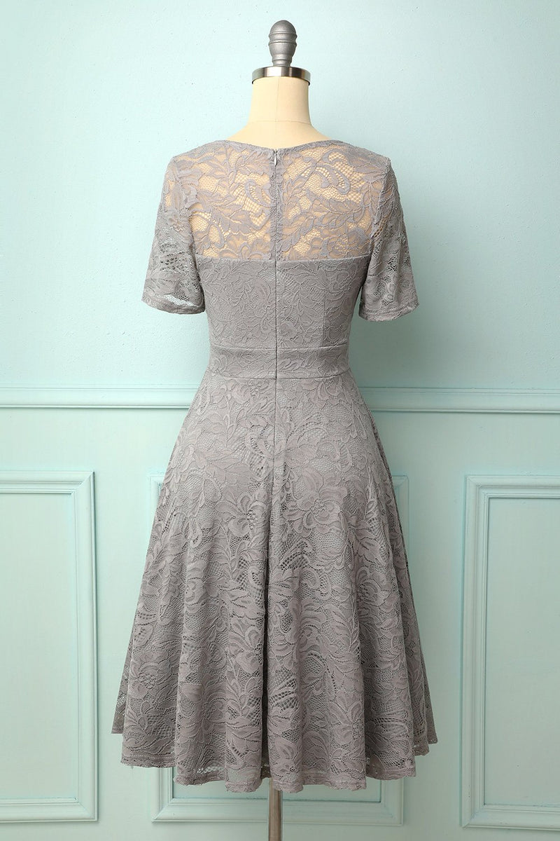 Load image into Gallery viewer, burgunder brudepike pluss størrelse blonder kjole