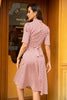 Load image into Gallery viewer, rød polka prikker vintage kjole
