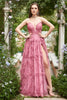 Load image into Gallery viewer, Sweetheart A-Line Dusty Rose Long Prom Kjole