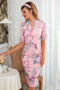 Load image into Gallery viewer, grønn floral bodycon 1960 kjole
