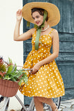 Vintage Polkadot Kjole