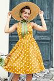 Vintage Polkadot Kjole