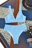 Load image into Gallery viewer, to stykke høy midje solid farge bikini