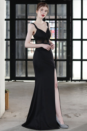 svart havfrue langball formell kjole