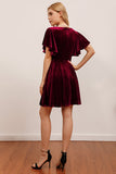 Flash Sale Velvet Cocktail Party Dress (1 stk - Tilfeldig stil og farge)