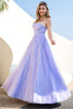 Load image into Gallery viewer, lilla tulle a-line ballkjole