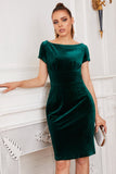 Flash Sale Velvet Cocktail Party Dress (1 stk - Tilfeldig stil og farge)