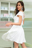 Load image into Gallery viewer, hvit blonder vintage swing kjole