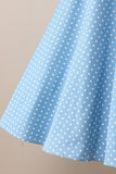 Polka prikker vintage 1950-tallet kjole